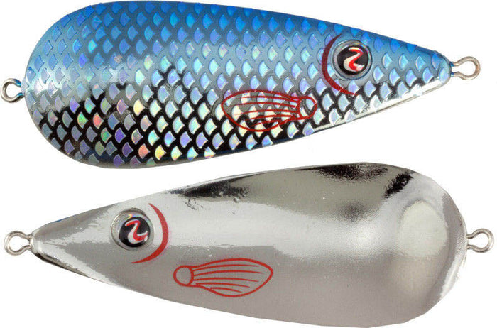 River2Sea Worldwide Spoon 125 - Chrome Blue