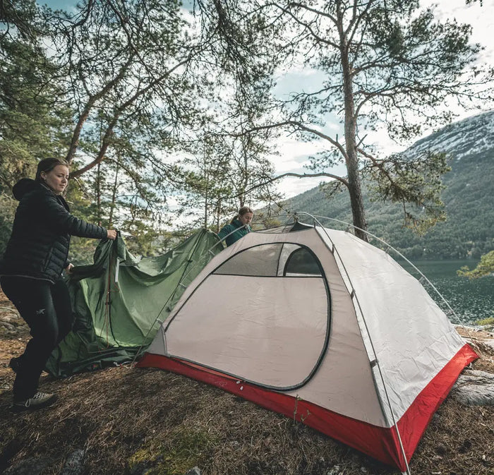 Robens Aster 2 Pro 2 Person Freestanding Backpacking Tent - Green