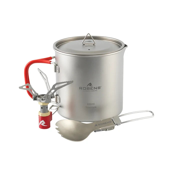 Robens Fire Wisp Solo Backpacking Cook Set UL