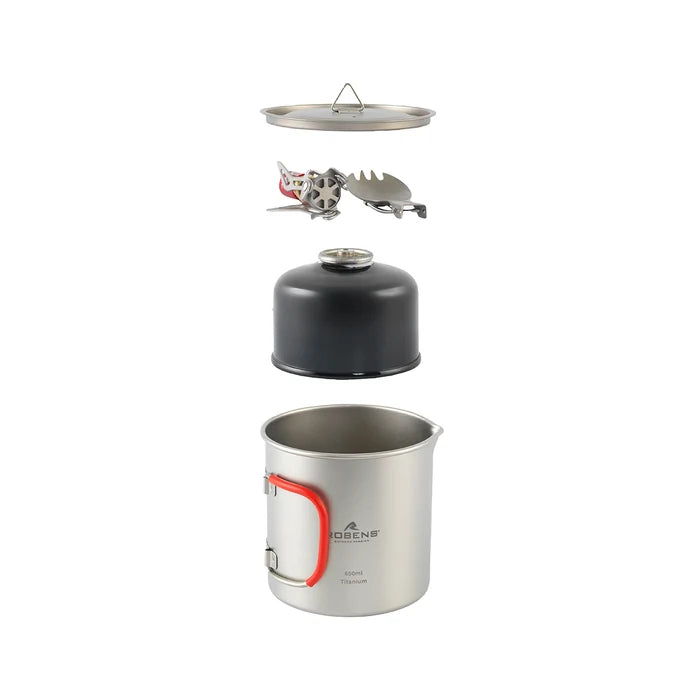 Robens Fire Wisp Solo Backpacking Cook Set UL