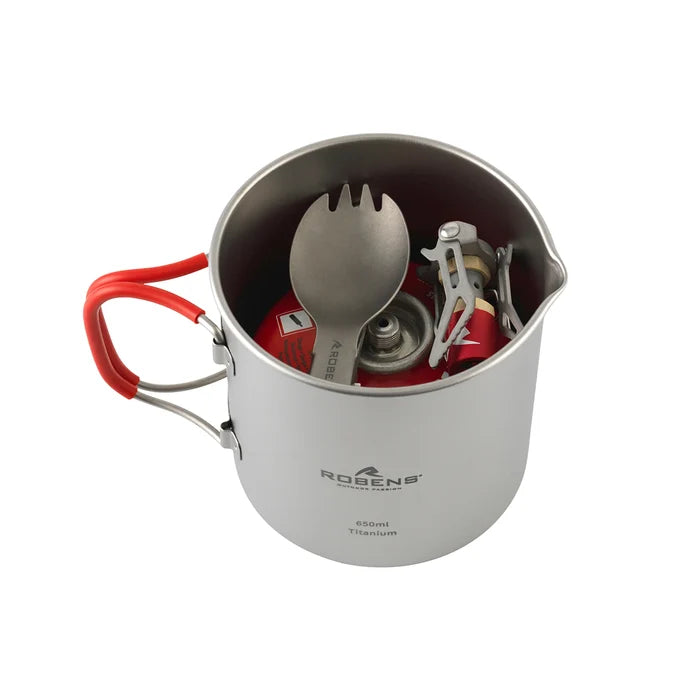 Robens Fire Wisp Solo Backpacking Cook Set UL