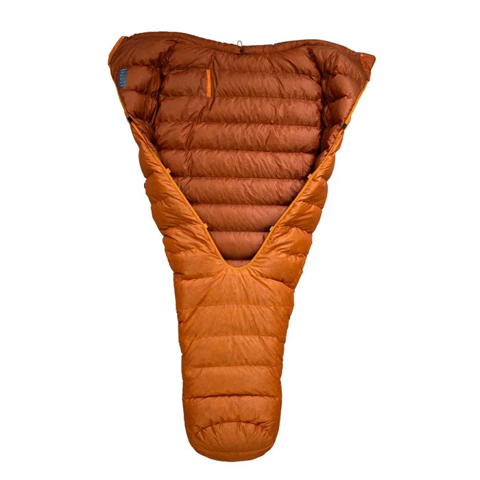 Robens Scoria Down Backpacking Quilt UL +6°C - Long Orange