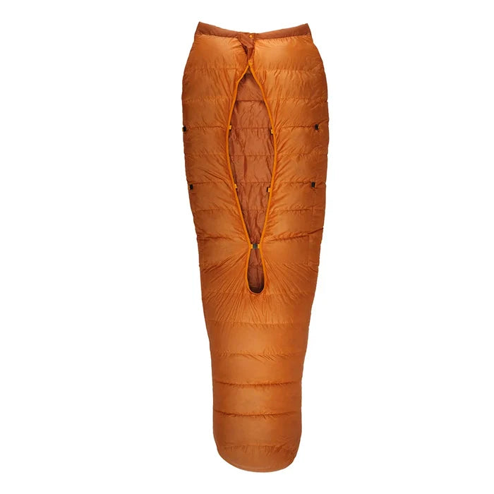 Robens Scoria Down Backpacking Quilt UL +6°C - Long Orange