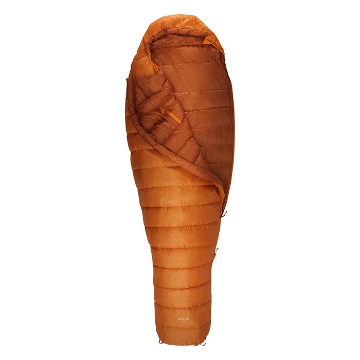 Robens Scoria UL +6°C Down Sleeping Bag - Regular Orange
