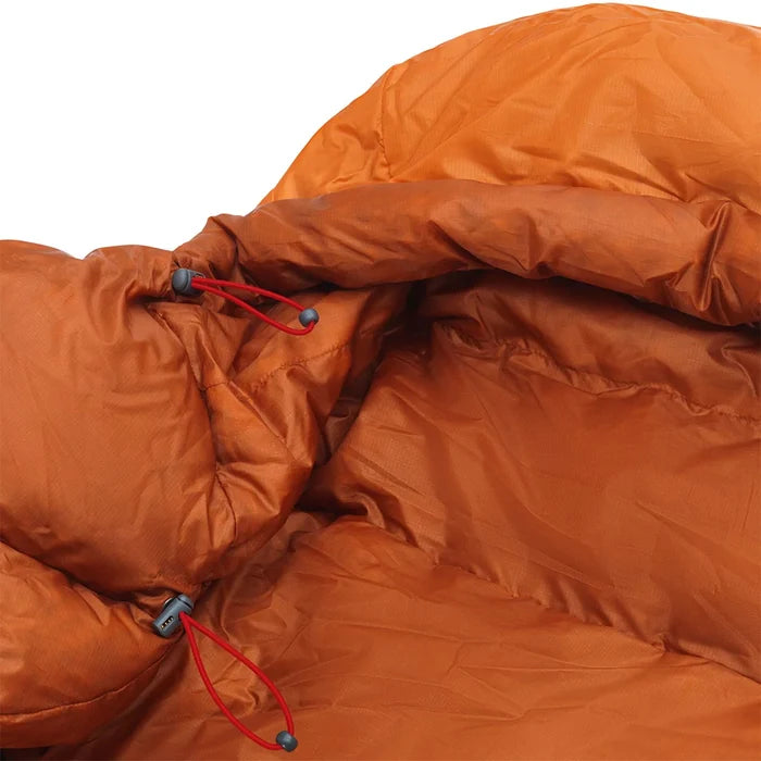 Robens Scoria UL +6°C Down Sleeping Bag - Regular Orange