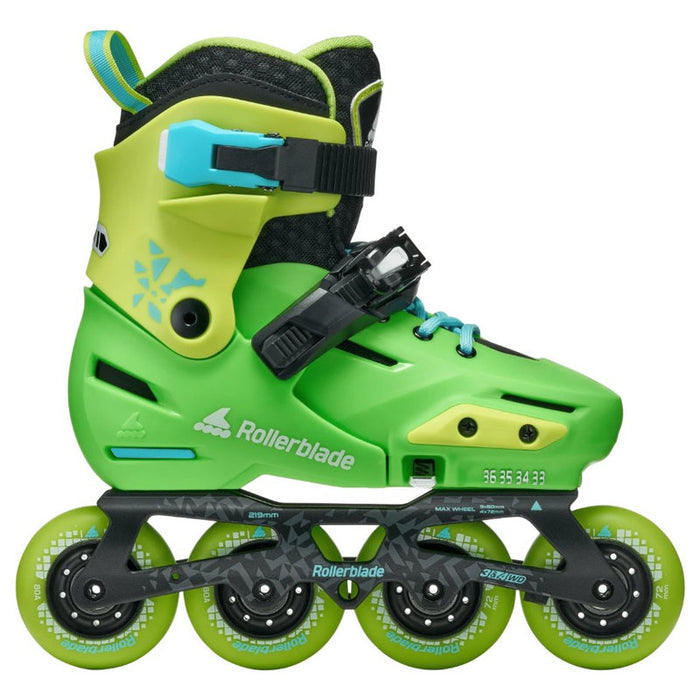 Rollerblade Apex Green Lime Kids Skates