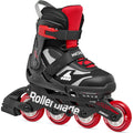 Rollerblade Microblade Black Red Kids Skates - Inlinex