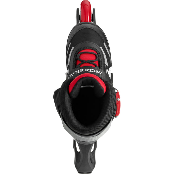 Rollerblade Microblade Black Red Kids Skates - Inlinex