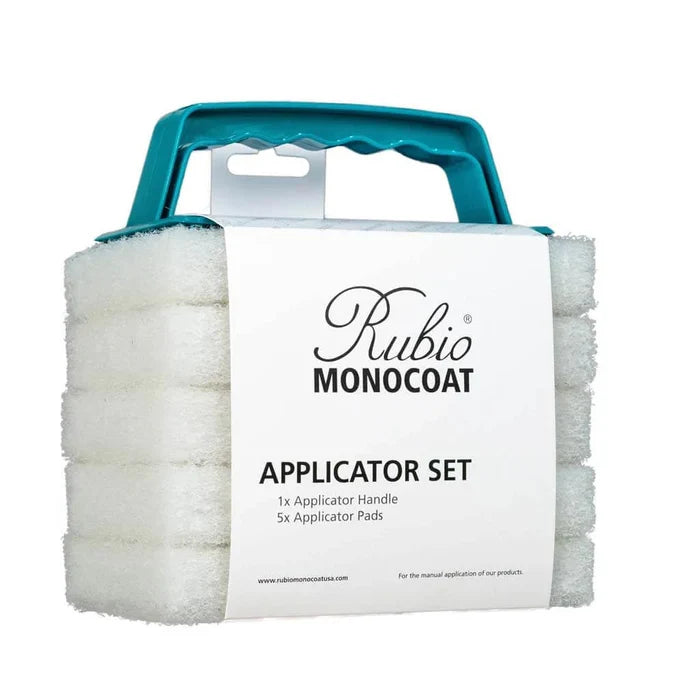 Rubio Monocoat Applicator Set Includes 1 Handle and 5 Applicator Pads
