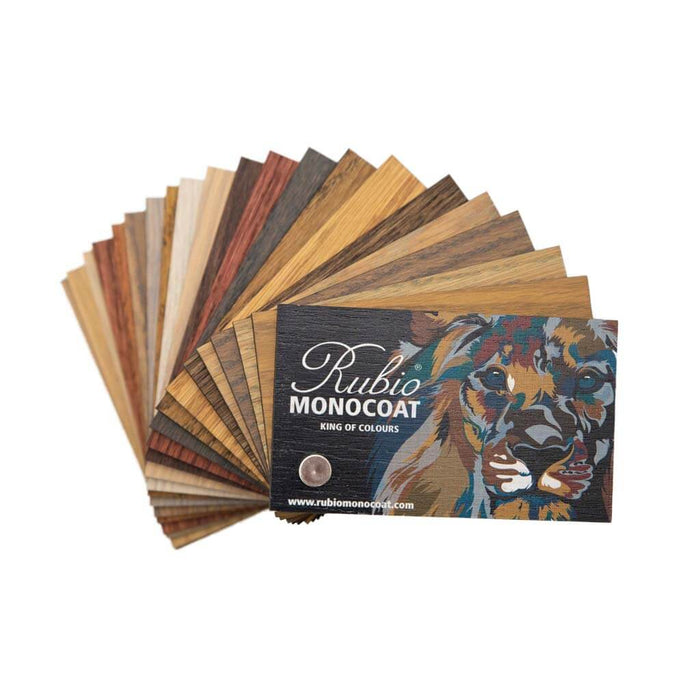 Rubio Monocoat Wood Fan Deluxe Mini Color Samples