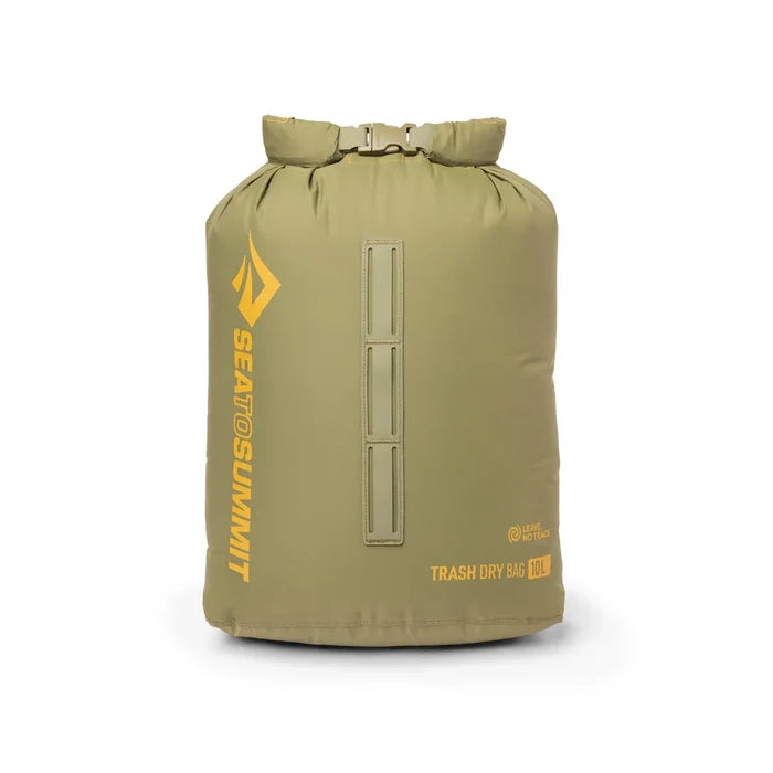 Sea To Summit 10 Litre Camping Trash Dry Sack - Olive