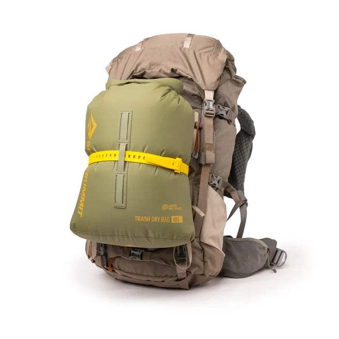 Sea To Summit 10 Litre Camping Trash Dry Sack - Olive