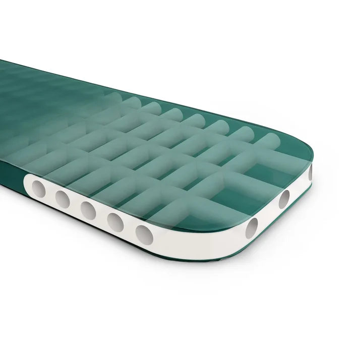 Sea To Summit Comfort Deluxe Self-Inflating Sleeping Mat - Large Rectangular Wide Rain Forest