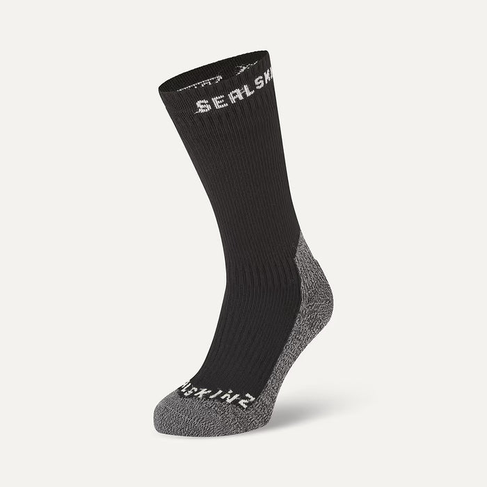 Sealskinz Stanfield Waterproof Extreme Cold Weather Mid Length Sock - Black
