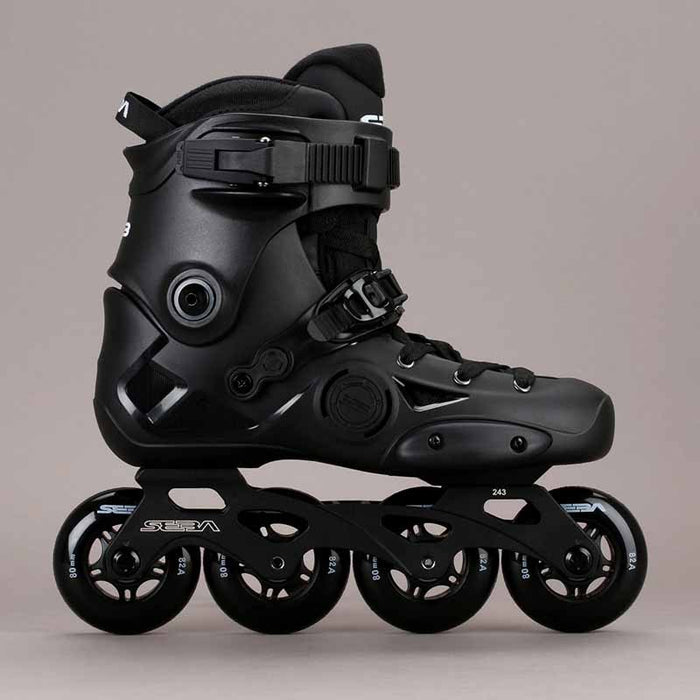 Seba E3 80 Black Premium Skates - Inlinex