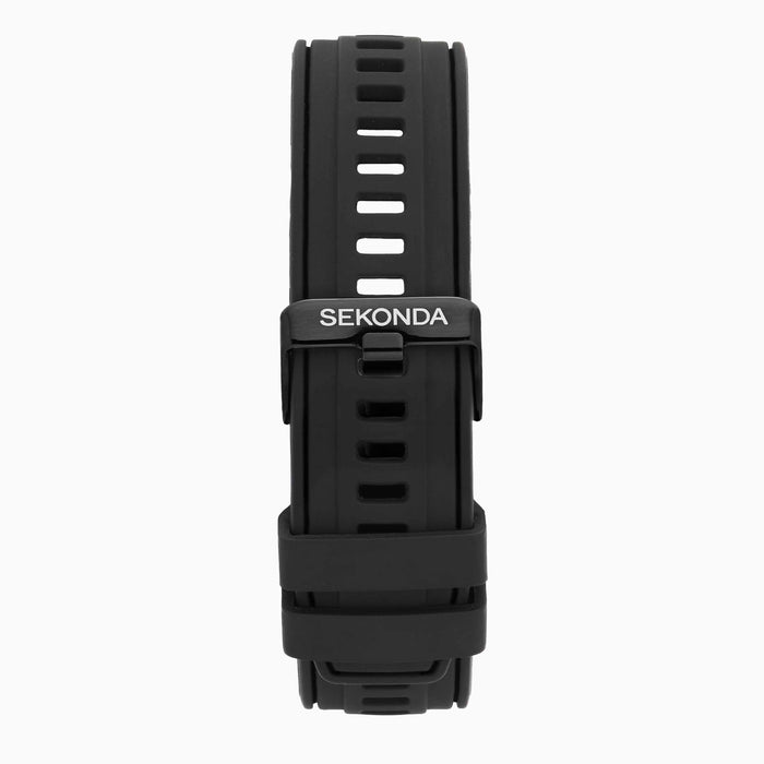 Sekonda Active Go Smart Watch - Black Case and Silicone Strap