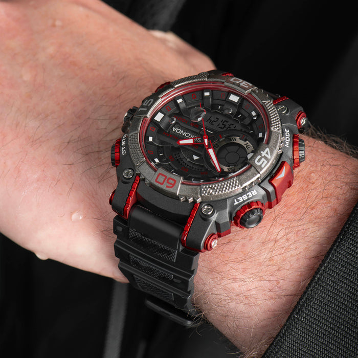 Sekonda Malvern Digital Men's Watch - Black Plastic Case & Strap