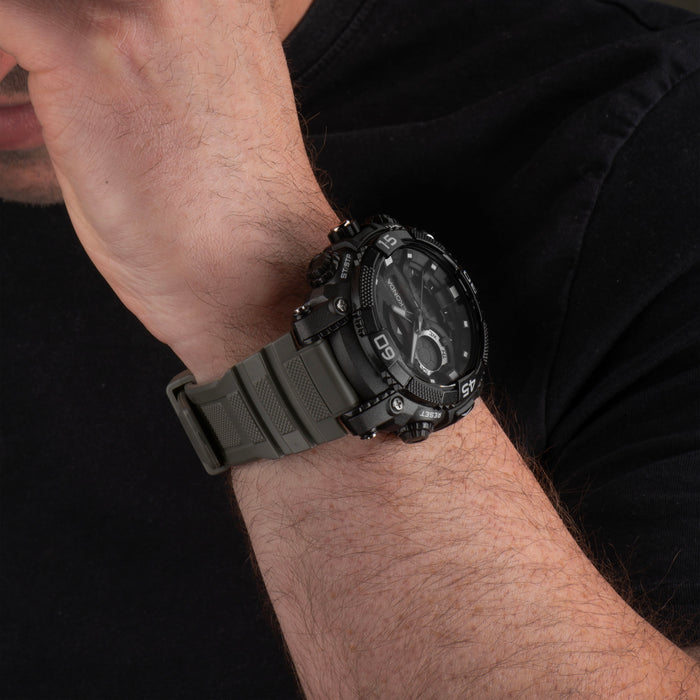 Sekonda Malvern Digital Men's Watch - Grey Plastic Case & Strap