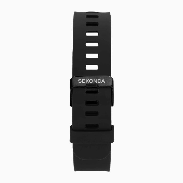 Sekonda Motion Go Smart Watch - Black Case and Silicone Strap