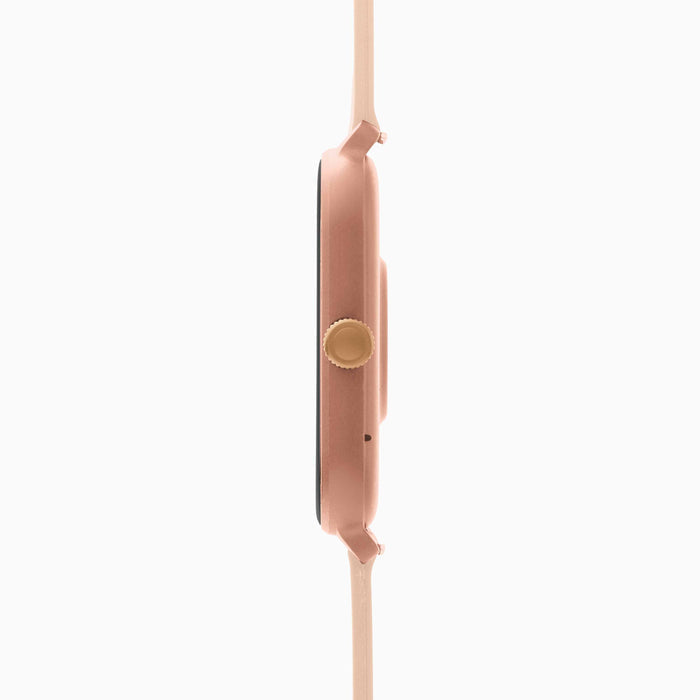 Sekonda Women's Motion Go Smart Watch - Rose Gold Case and Pink Silicone Strap