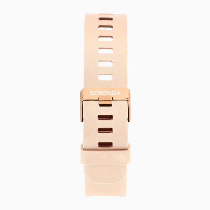 Sekonda Women's Motion Go Smart Watch - Rose Gold Case and Pink Silicone Strap