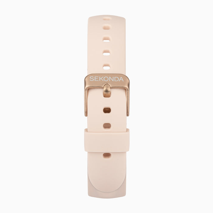 Sekonda Women's Track Smart Watch - Rose Gold Case & Pink Silicone Strap