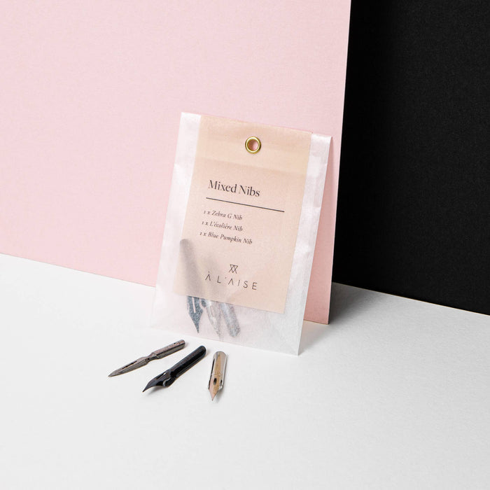 Set of 3 mixed Calligraphy Nibs -  Modern Calligraphy | Atlas Stationers.