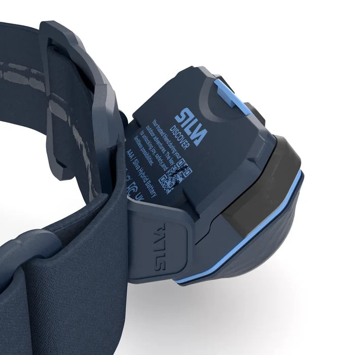 Silva Discover 500 Lumen Lightweight Headtorch - Blue