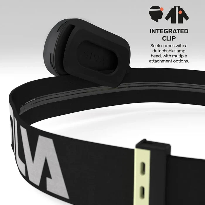 Silva Seek 420 Compact Headtorch - Midnight Black
