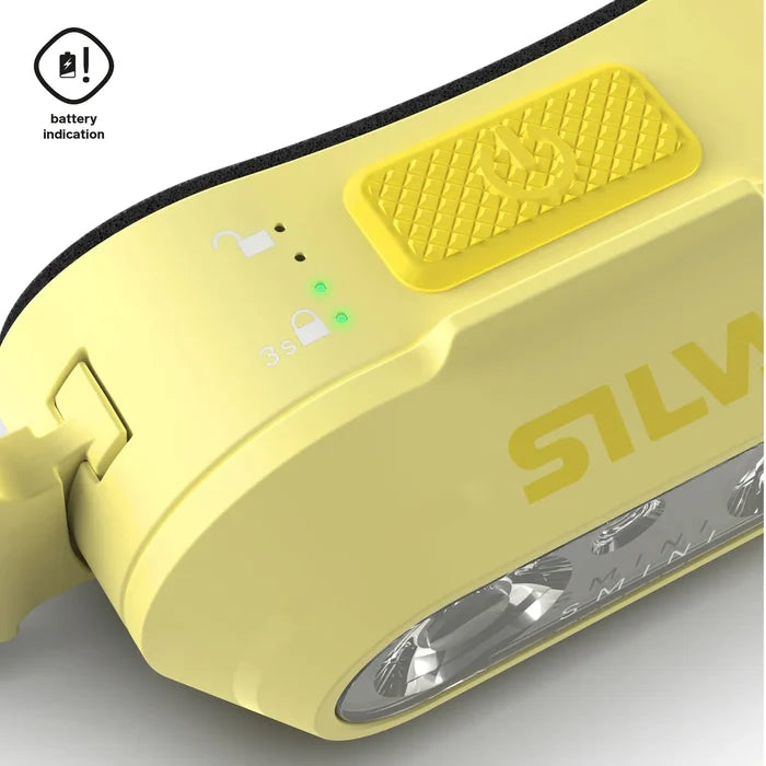Silva Smini Fly Yellow 250 Lumen Lightweight Headtorch