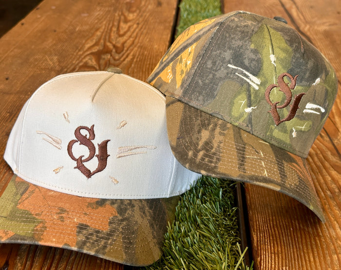 SJ Bars Camo A-Frame Snapback