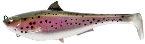 SPRO Megalojohn Soft Plastic Swimbait - 6 Inch - Rainbow Trout