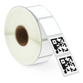Zebra 1" x 1" Direct Thermal Labels Square QR Code Labels