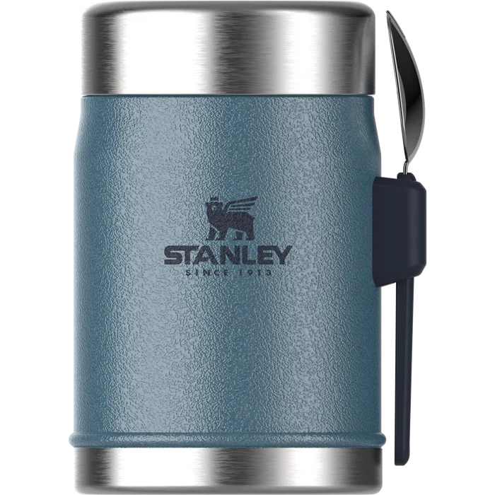 Stanley Classic Legendary Food Jar + Spork - 0.4L Hammertone Lake