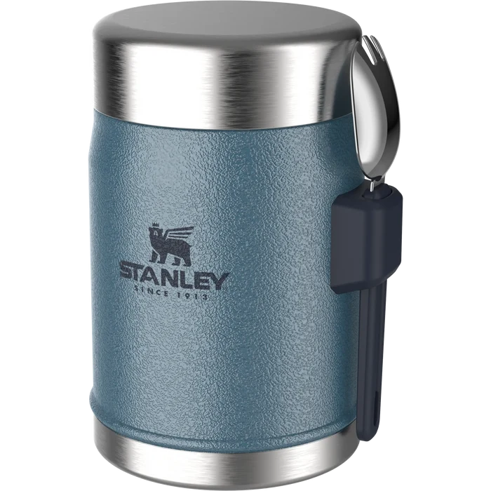 Stanley Classic Legendary Food Jar + Spork - 0.4L Hammertone Lake