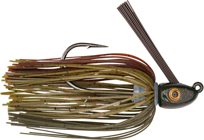 Strike King Hack Attack Heavy Cover Swim Jig - Green Pumpkin
