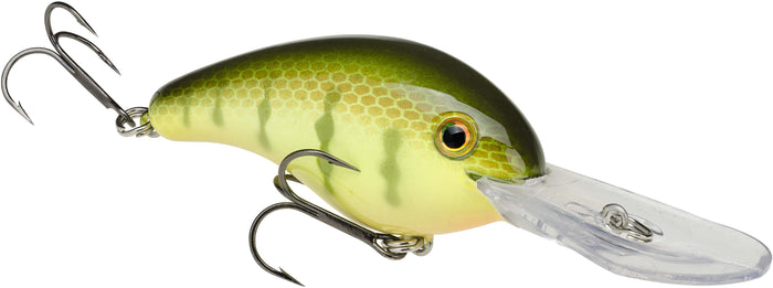 Strike King Pro Model Series 5XD Deep Diving Crankbait - 5/8 oz - Chartreuse Perch