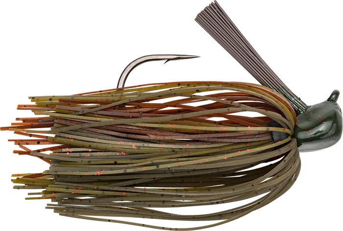 Strike King Tour Grade Skipping Jig - Green Pumpkin Craw