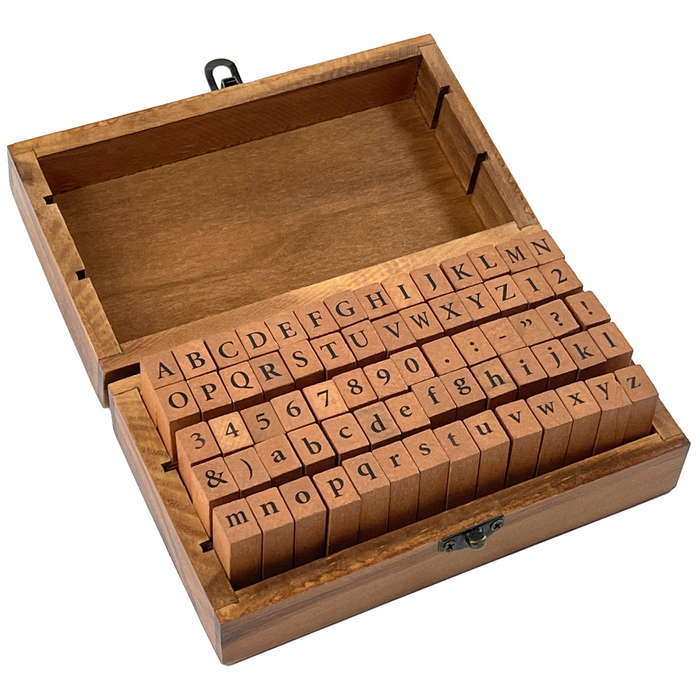 Studio Series Letterpress Stamp Set | Atlas Stationers.
