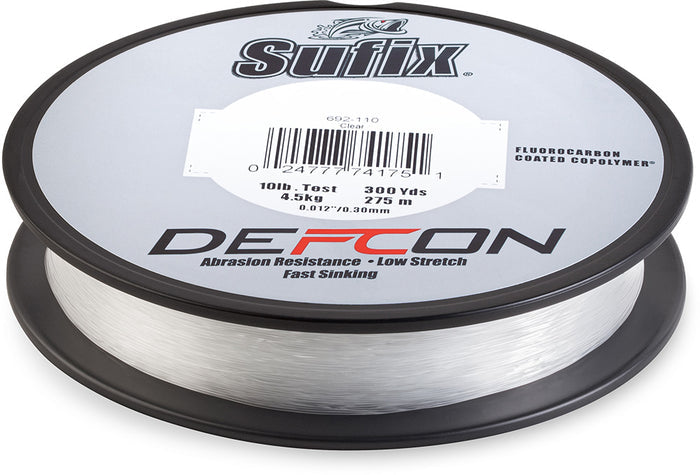 Sufix Defcon FC Copolymer Clear Bulk Spools - Clear
