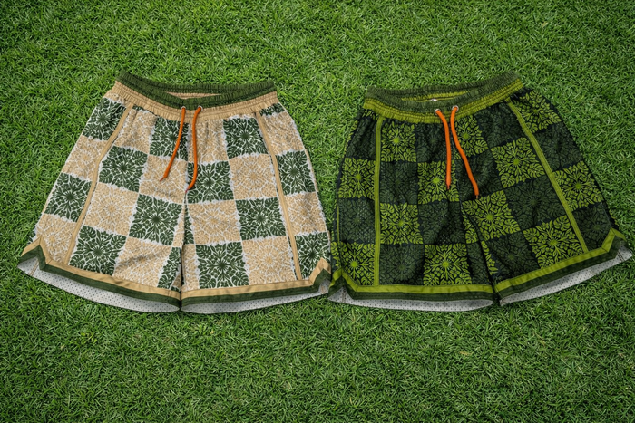 Jordan T x Cukui x Krucial Basketball Shorts - Green