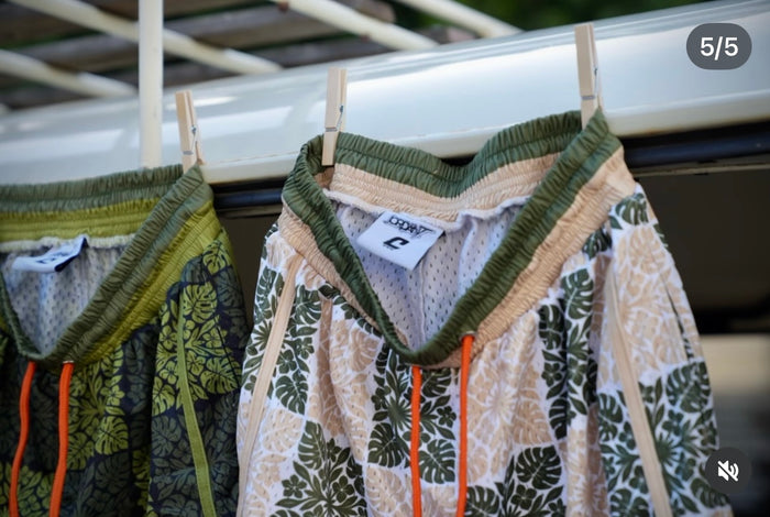 Jordan T x Cukui x Krucial Basketball Shorts - Green