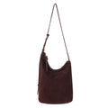 The Sak Tess Bucket - Leather - Mahogany Suede Belt