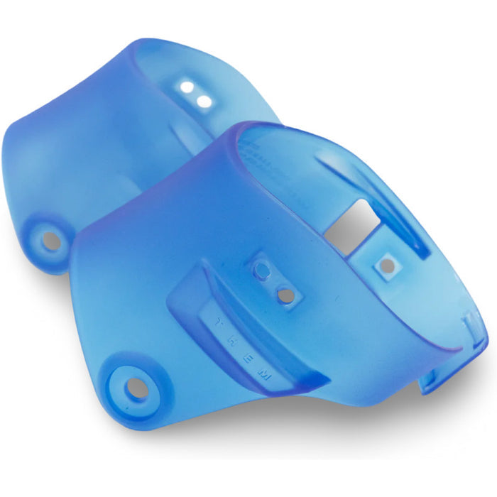 Them 901 White Transparent Blue Cuff Aggressive Skates