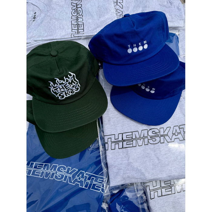 Them Dots Snapback Hat Blue