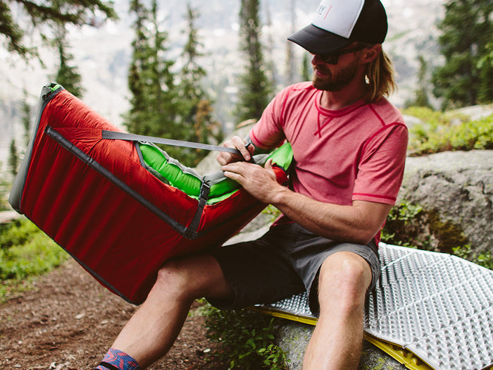 Thermarest Trekker Chair 20 - Tomato