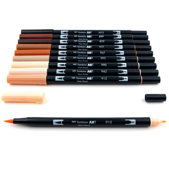 Tombow Dual Brush Marker - Portrait Palette