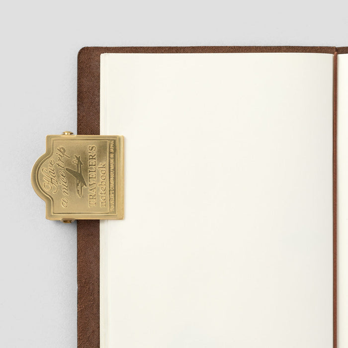 Traveler's Brass Clip - Airplane