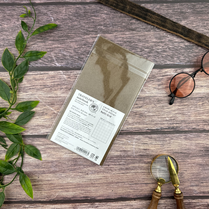Traveler's Grid Notebook Refill - Regular Size