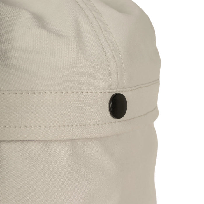 Trekmates Atacama Sun Cap with zip away Legionnaire's Flap - Linen